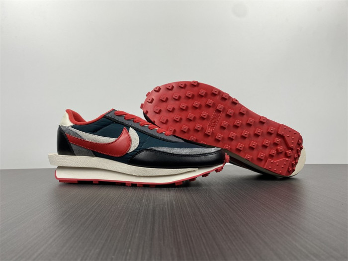 sacai x Undercover x LDWaffle ‘Midnight Spruce University Red’ DJ4877-300