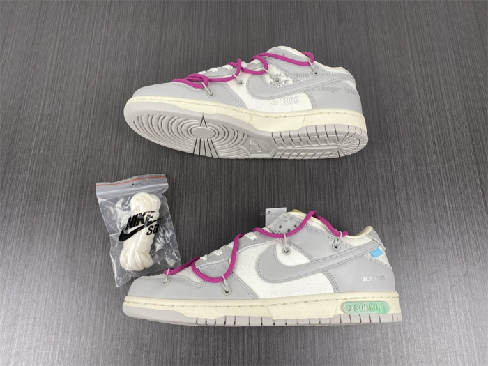 Off-White x Dunk Low ‘Lot 30 of 50’ DM1602-122