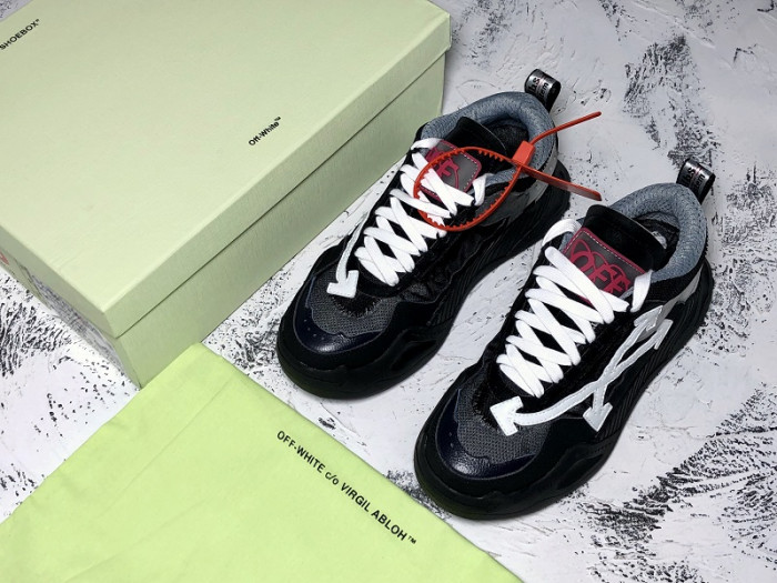 OFF-WHITE C/O ODSY-1000 SNEAKER BLACK