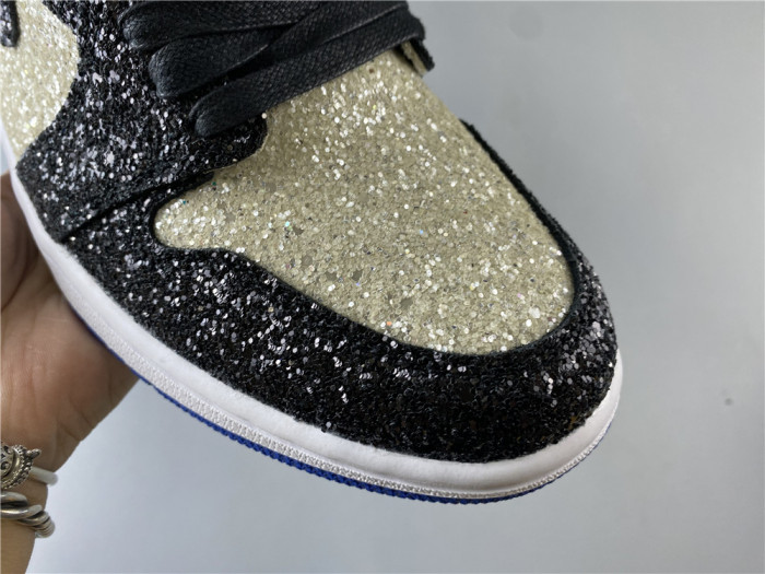 FRAGMENT DESIGN X AIR JORDAN 1 “GLITTER” CK5566-400